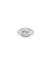 THE ORIGINAL 1  CLASSIC SILVER GEM RING