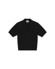 I SEE THE LIGHTS  KNITTED SHORT-SLEEVE POLO SHIRT