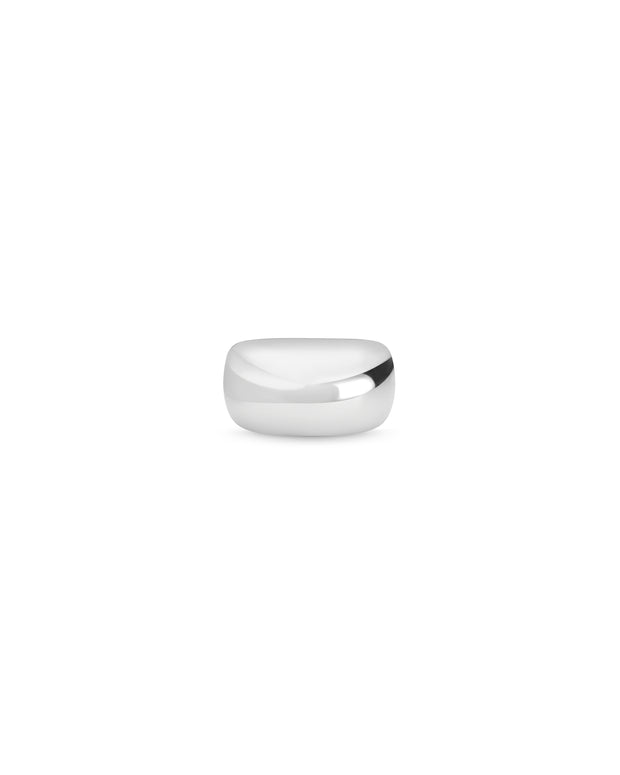 THE ORIGINAL 1  WIDE BAND SILVER RING