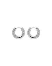 THE ORIGINAL 1 EYELET SILVER EARRINGS