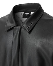 CHOICES FAUX LEATHER PADDED JACKET