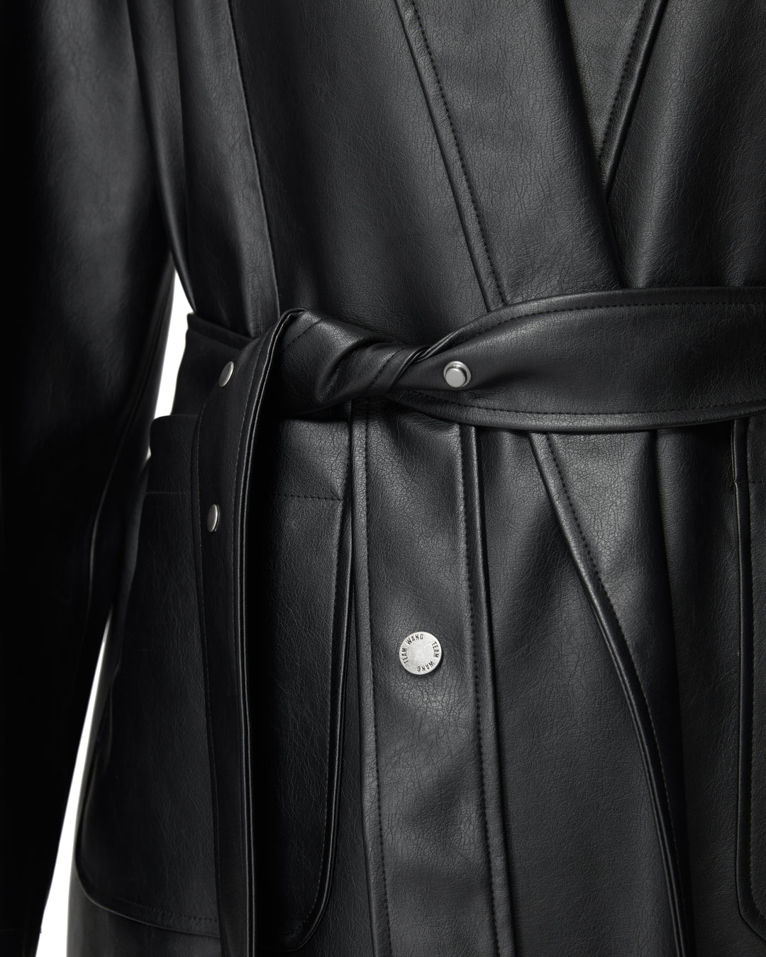 varet street back tuck coat ブラック Single Breasted Coat – WARDROBE.NYC