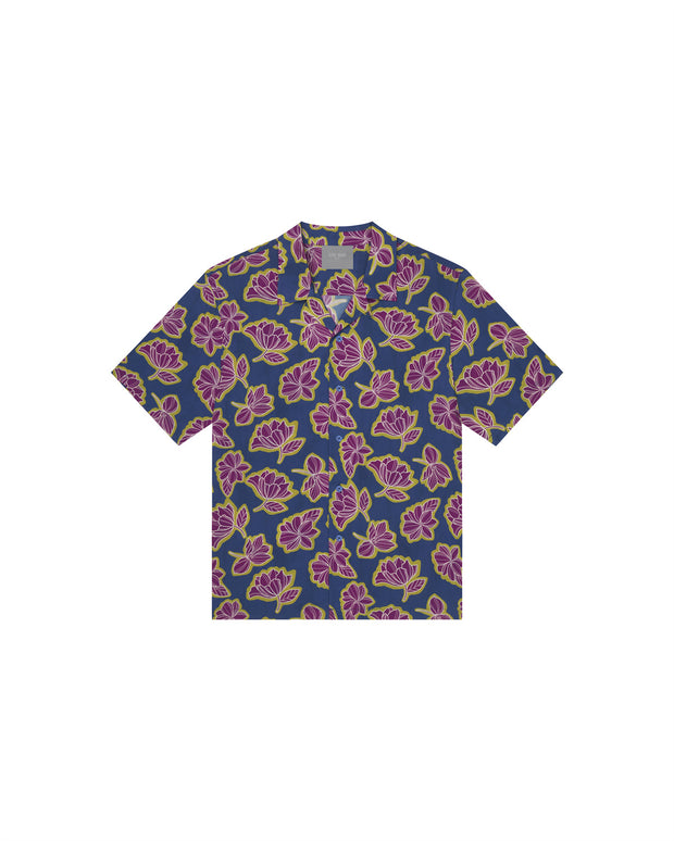 I SEE THE LIGHTS  HAWAIIAN SHORT-SLEEVE PRINTED SHIRT