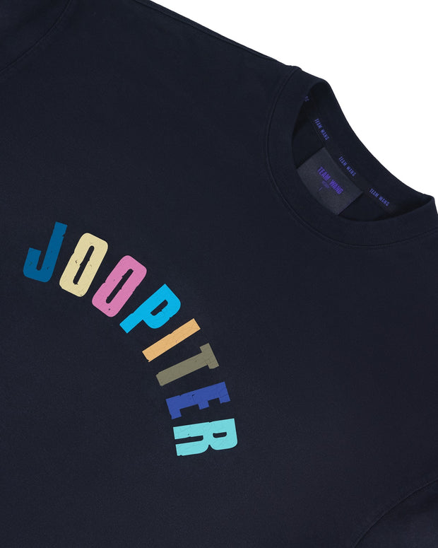 TEAM JOOPITER  PRE-WASHED DISTRESSED T-SHIRT