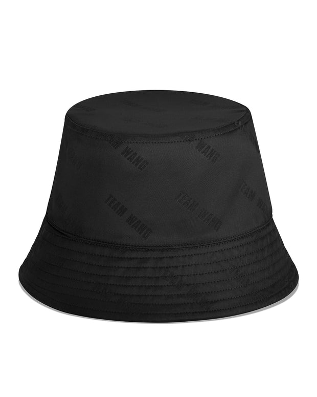 TEAM WANG LOGO MONOGRAM DOUBLE-SIDE BUCKET HAT