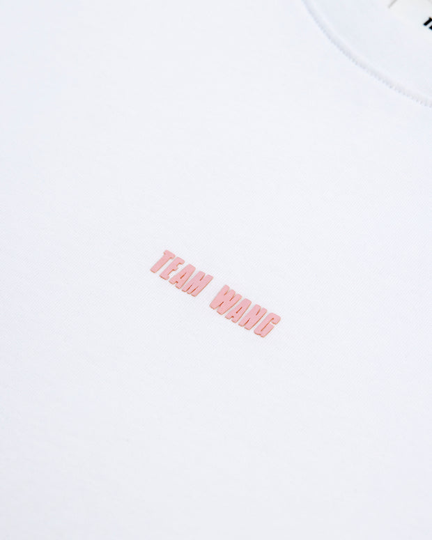TEAM WANG DESIGN PINK GRADIENT SLEEVE T-SHIRT – TEAM WANG design
