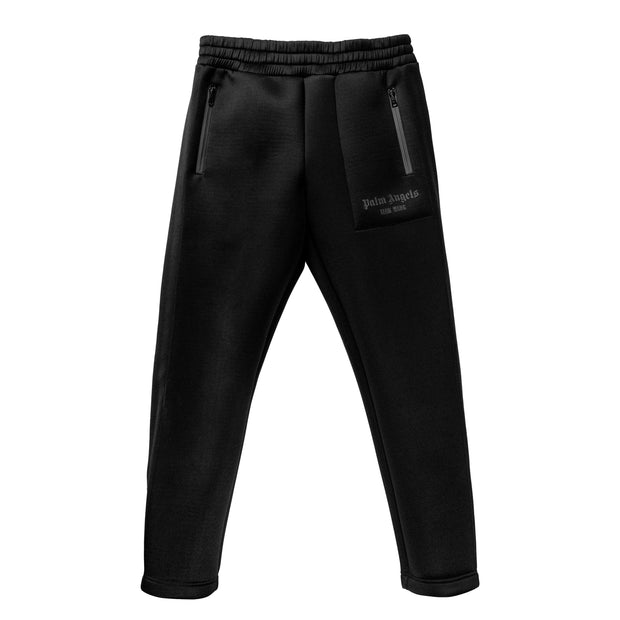 BLACK TRACK PANTS in black - Palm Angels® Official