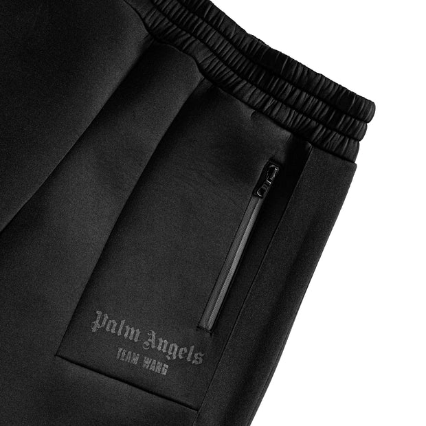 BLACK TRACK PANTS in black - Palm Angels® Official
